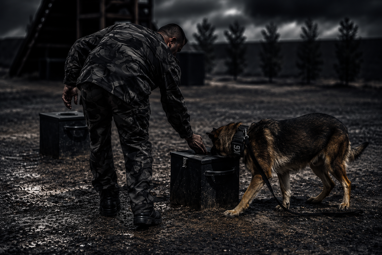 byers k9 explosives detection unit